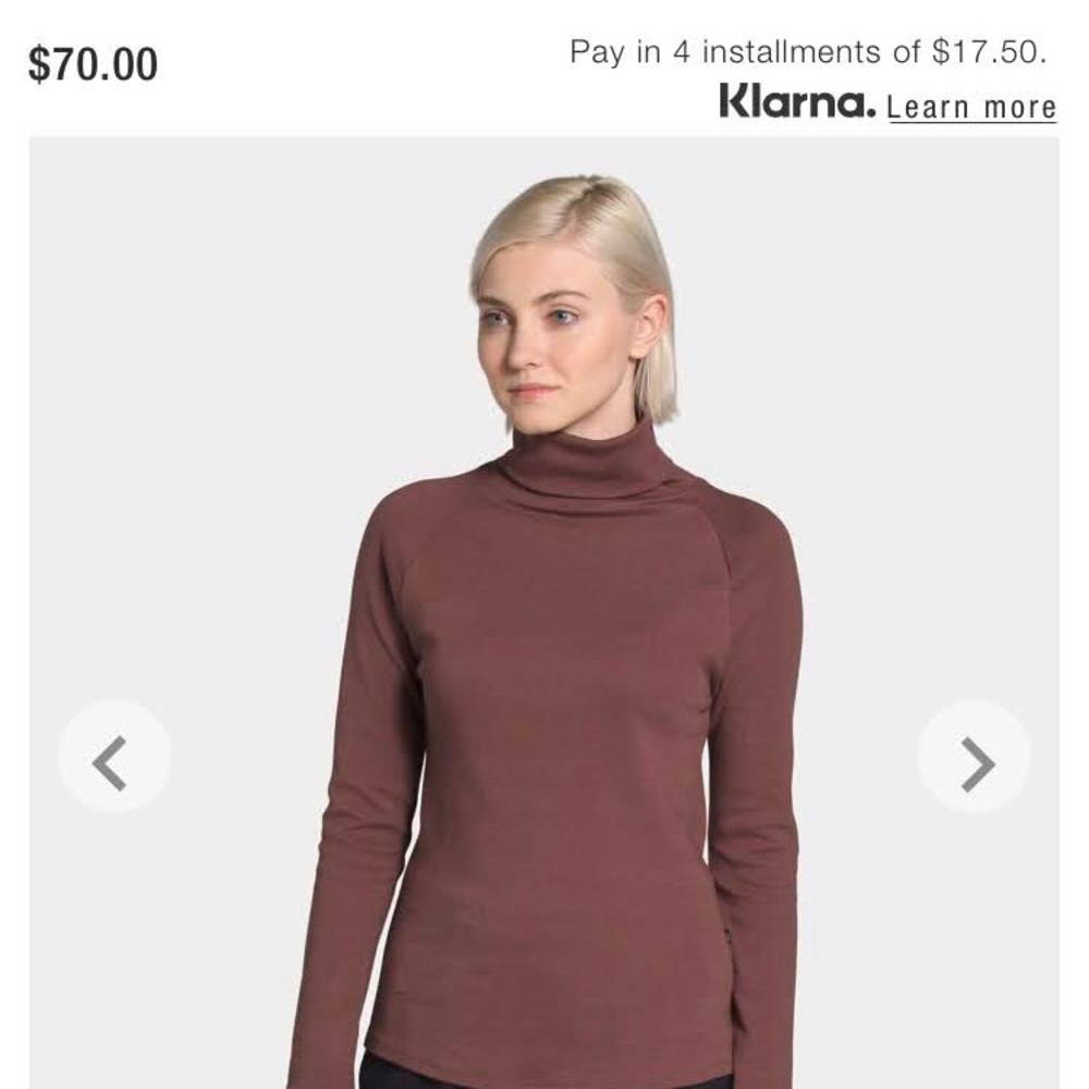 NWT The North Face Women’s Turtleneck